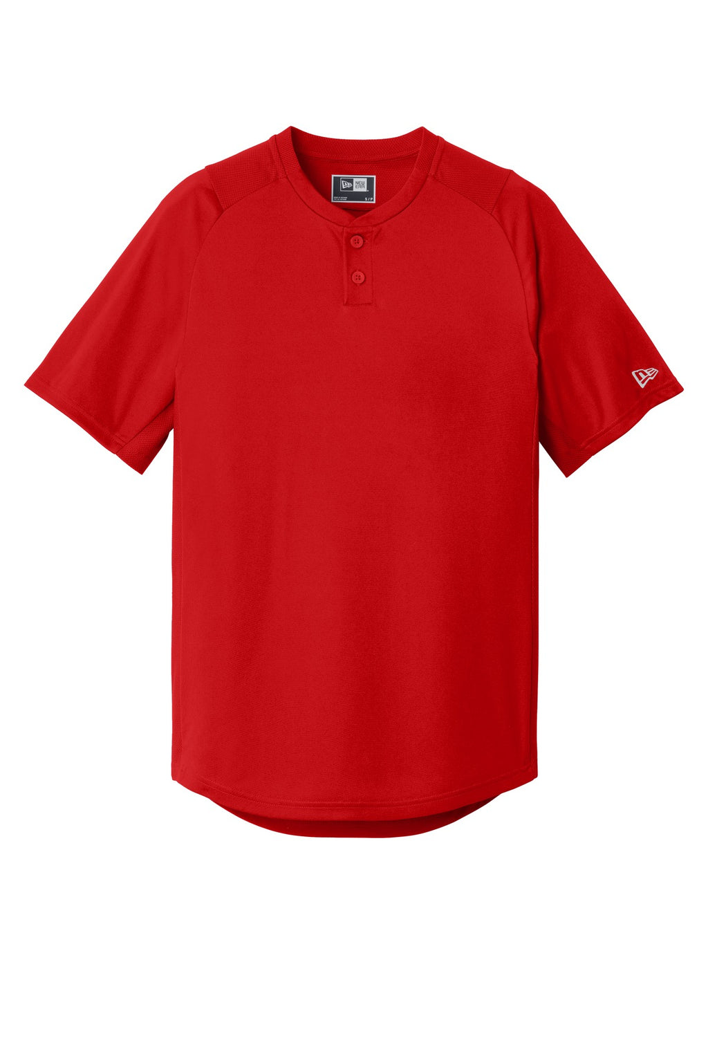 New Era NEA221 Button Jersey