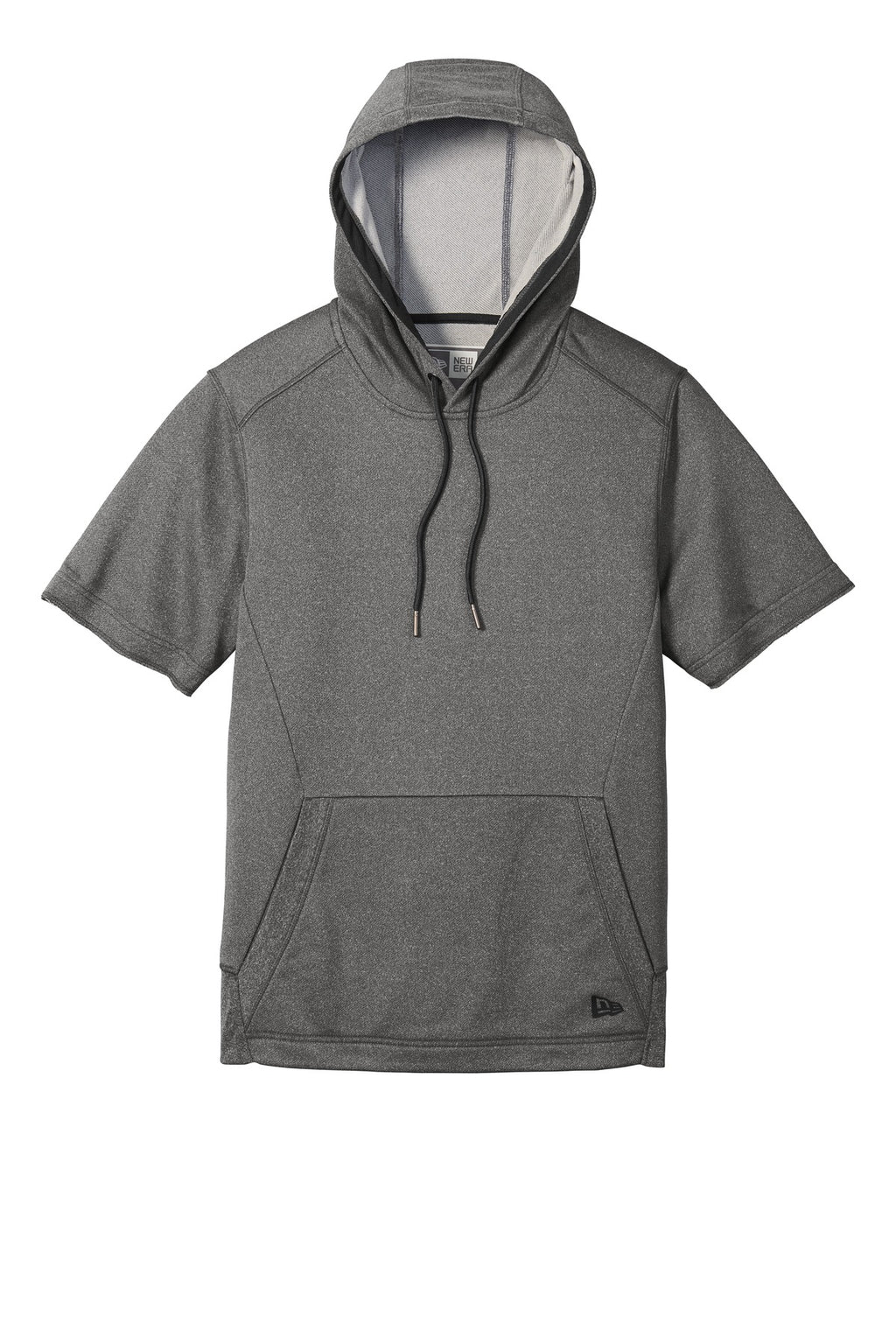 New Era NEA533 DISCONTINUED New Era  Performance Terry Short Sleeve Hoodie