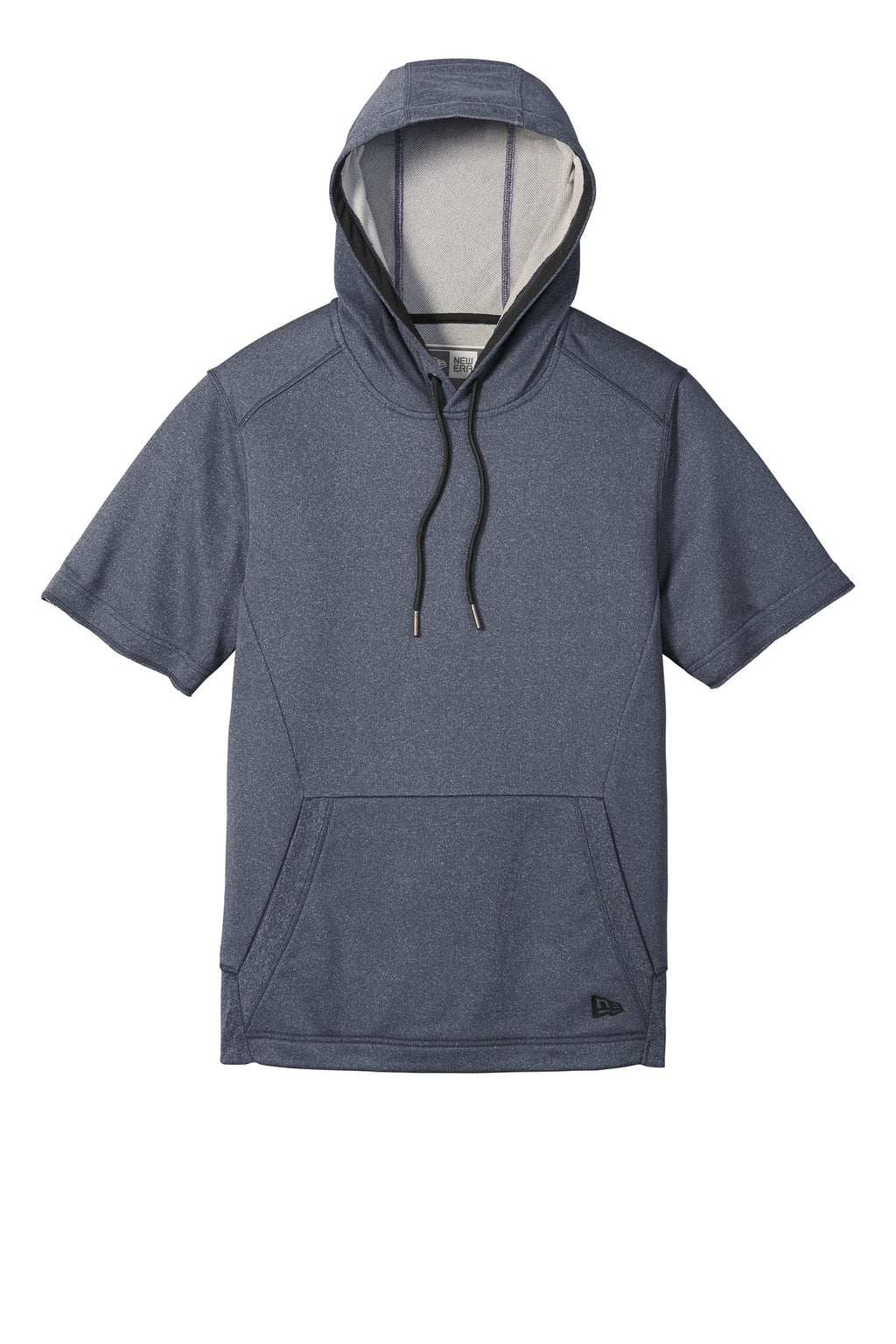 New Era NEA533 DISCONTINUED New Era  Performance Terry Short Sleeve Hoodie