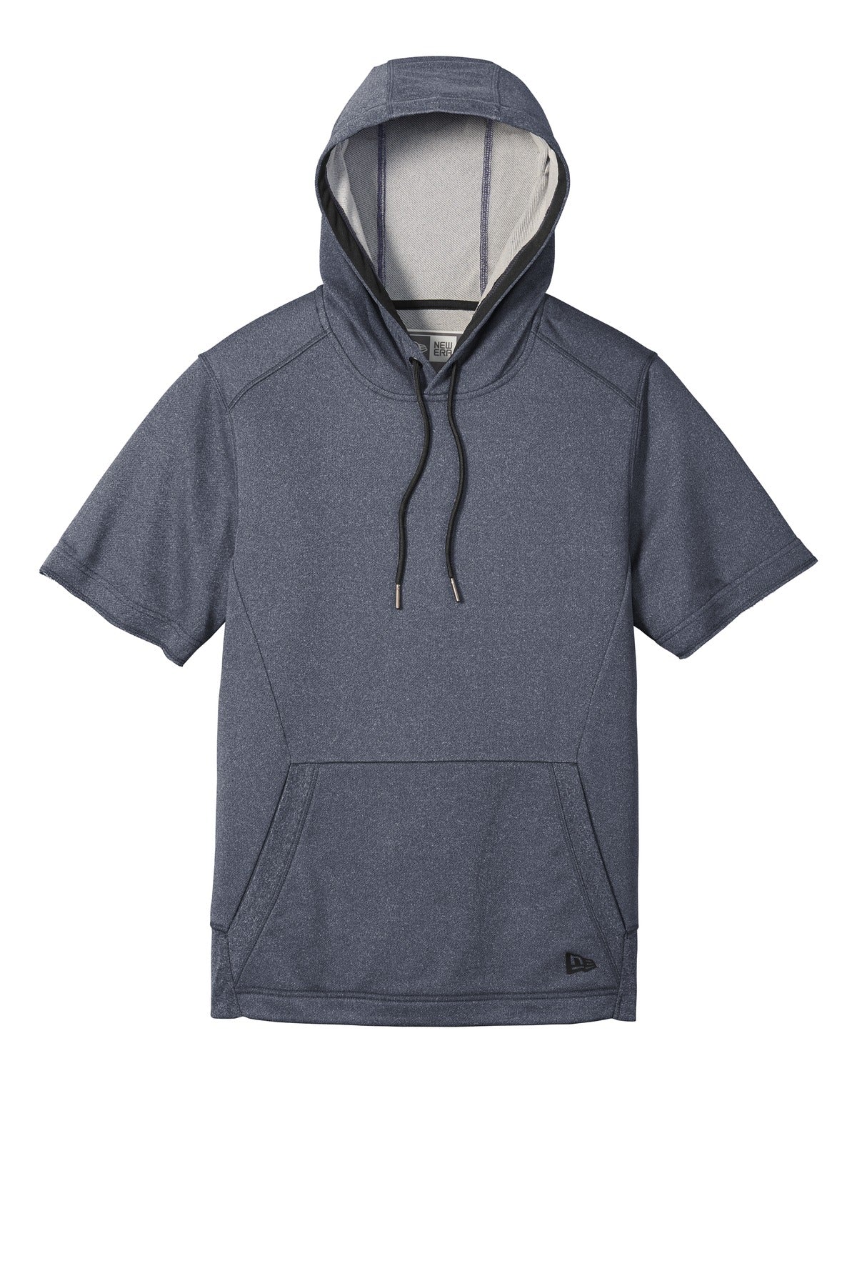 New Era NEA533 DISCONTINUED New Era  Performance Terry Short Sleeve Hoodie