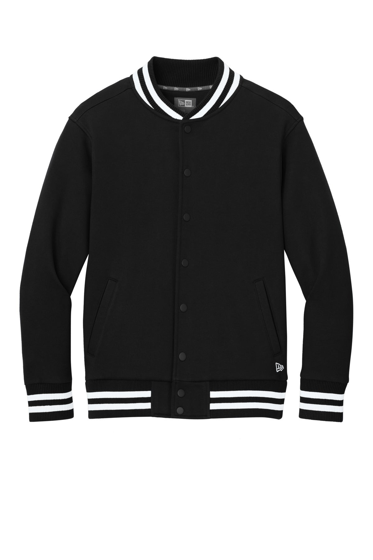 New Era NEA560 New Era Varsity Heavyweight Fleece Jacket