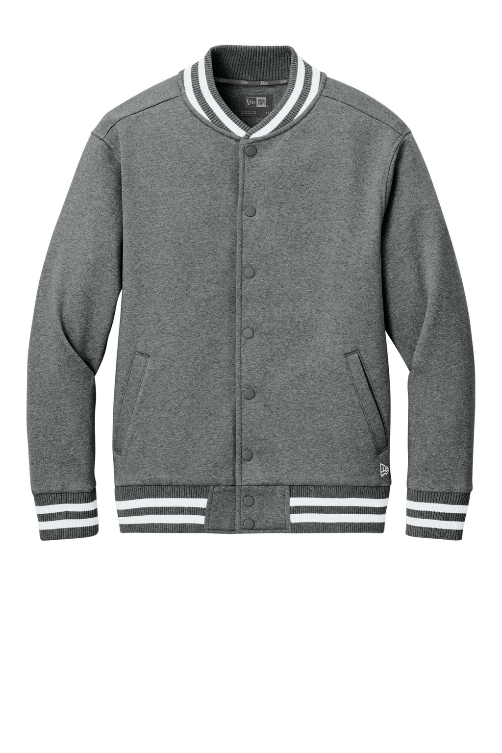 New Era NEA560 New Era Varsity Heavyweight Fleece Jacket
