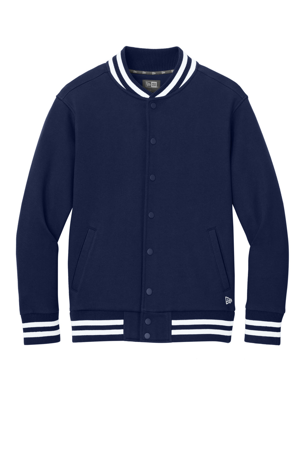 New Era NEA560 New Era Varsity Heavyweight Fleece Jacket
