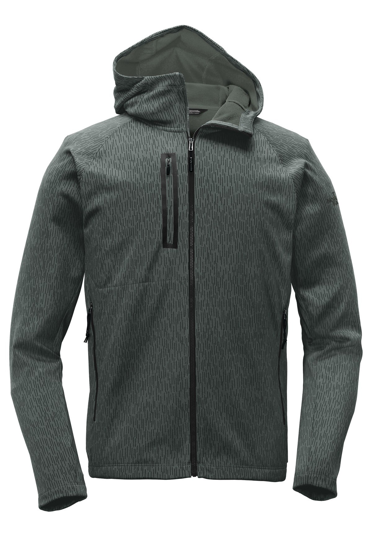 The North Face NF0A3LHH DISCONTINUED The North Face  Canyon Flats Fleece Hooded Jacket