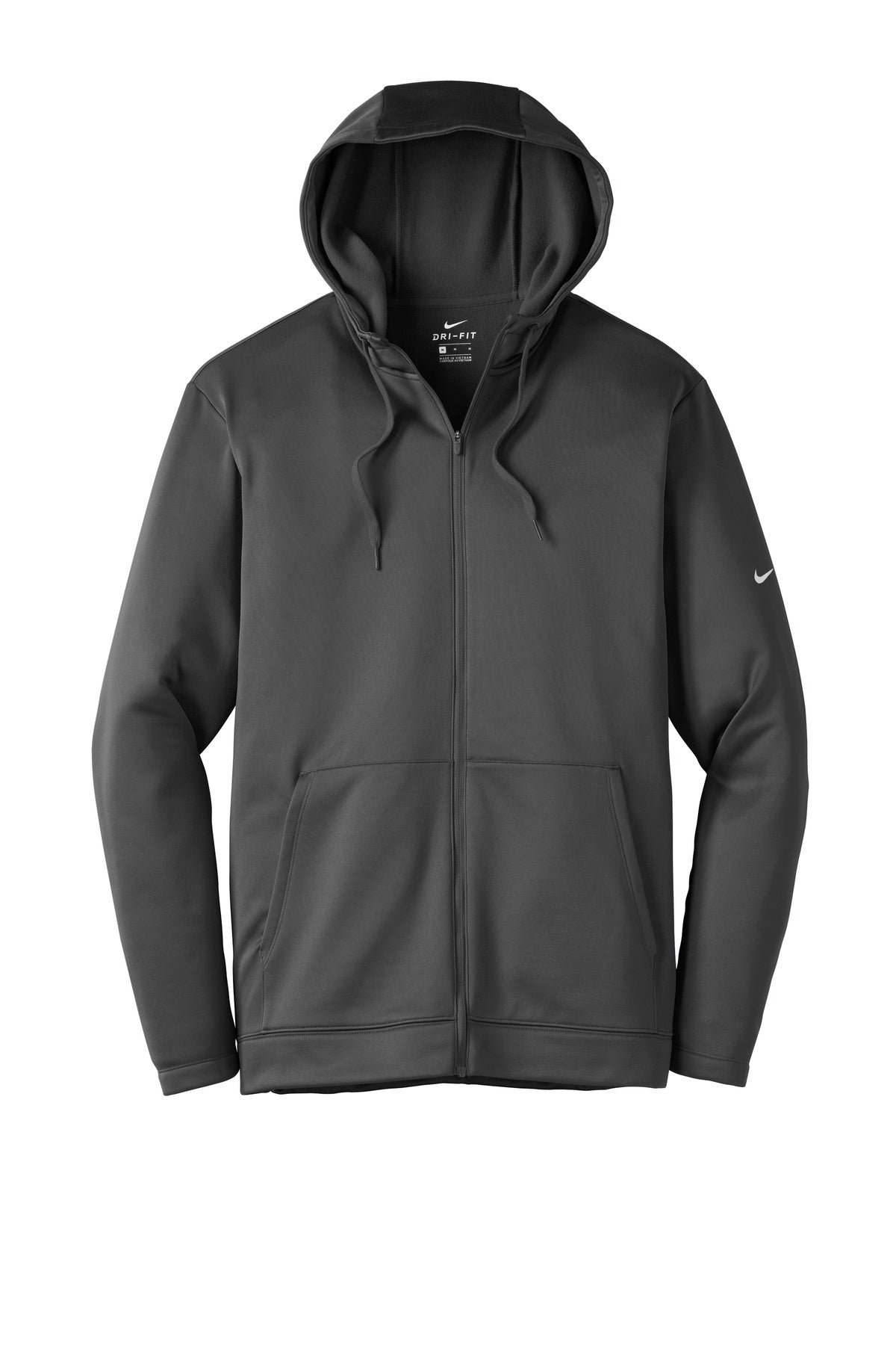 Nike NKAH6259 FIT Full-Zip Fleece Hoodie