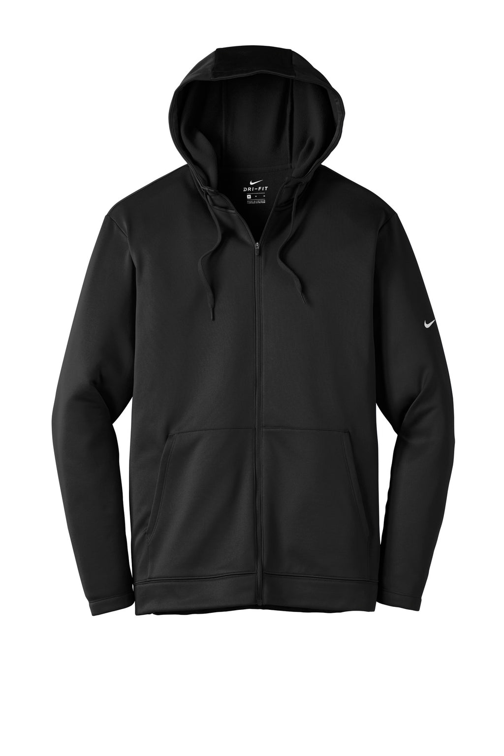 Nike NKAH6259 FIT Full-Zip Fleece Hoodie