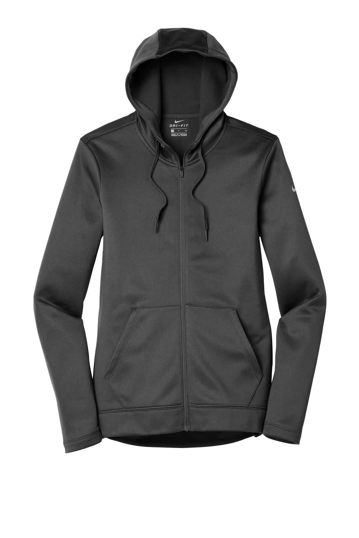 Nike NKAH6264 FIT Full-Zip Fleece Hoodie
