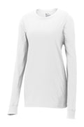 Nike NKCD7300 DISCONTINUED Nike Ladies Core Cotton Long Sleeve Tee