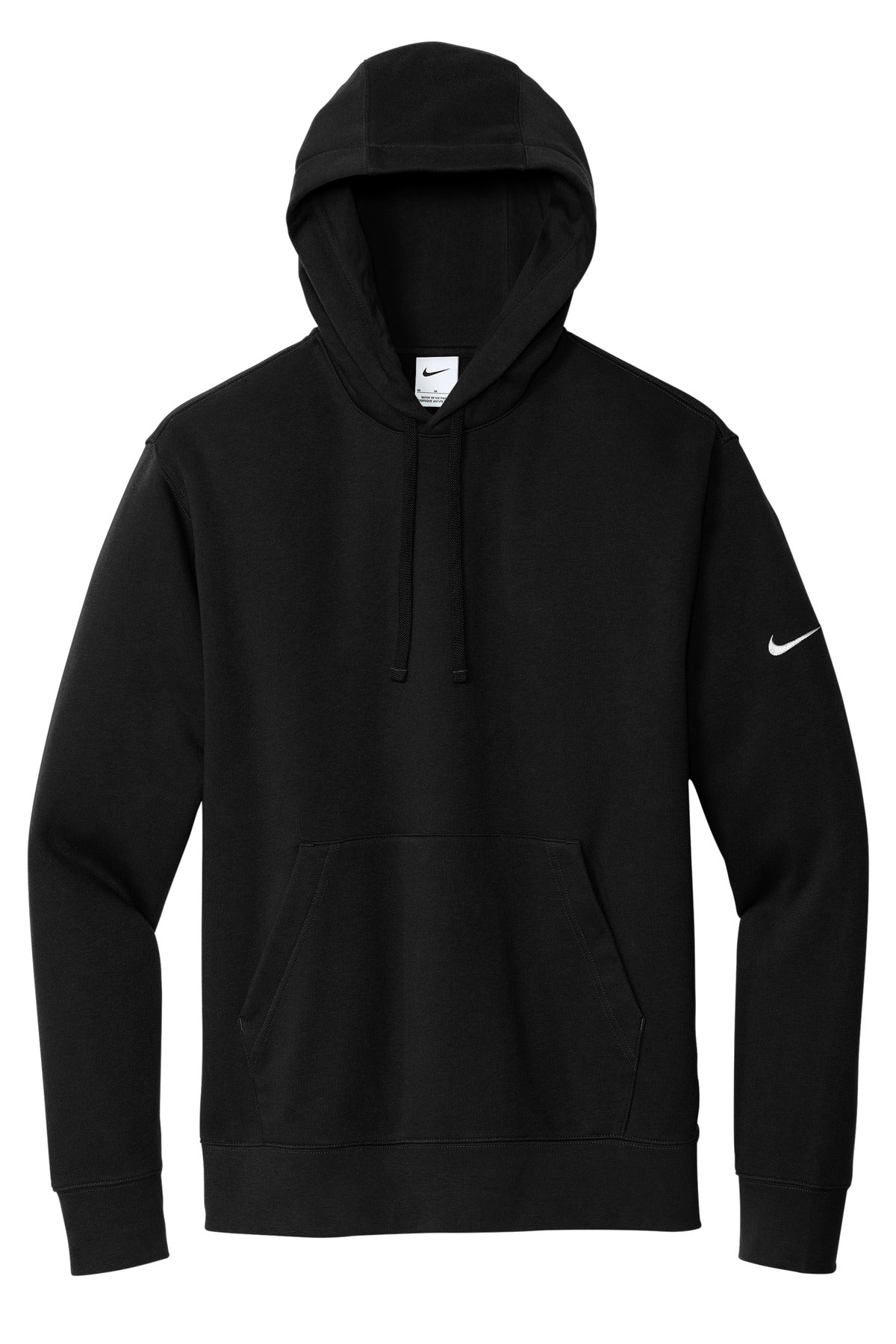 Nike NKDR1499 Nike Club Fleece Sleeve Swoosh Pullover Hoodie