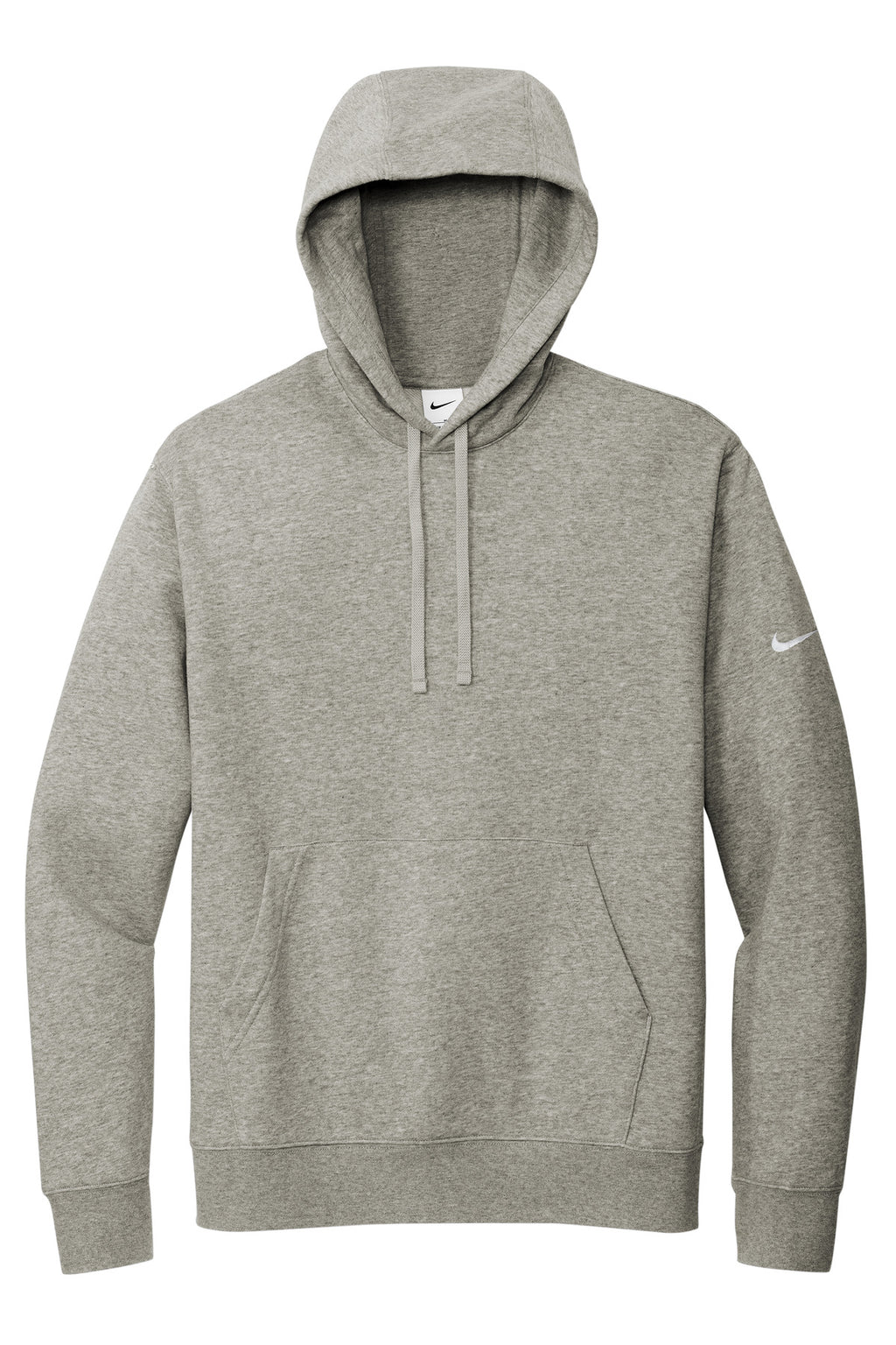 Nike NKDR1499 Nike Club Fleece Sleeve Swoosh Pullover Hoodie