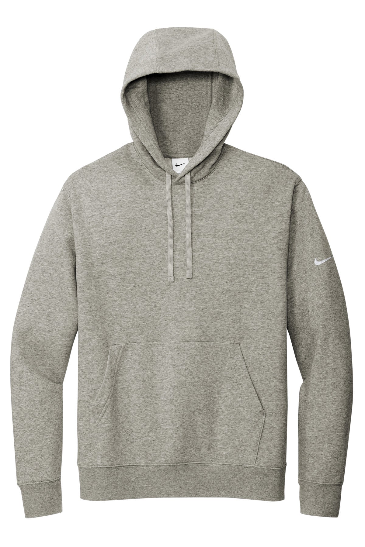 Nike NKDR1499 Nike Club Fleece Sleeve Swoosh Pullover Hoodie