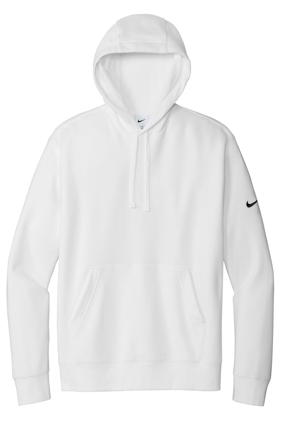 Nike NKDR1499 Nike Club Fleece Sleeve Swoosh Pullover Hoodie