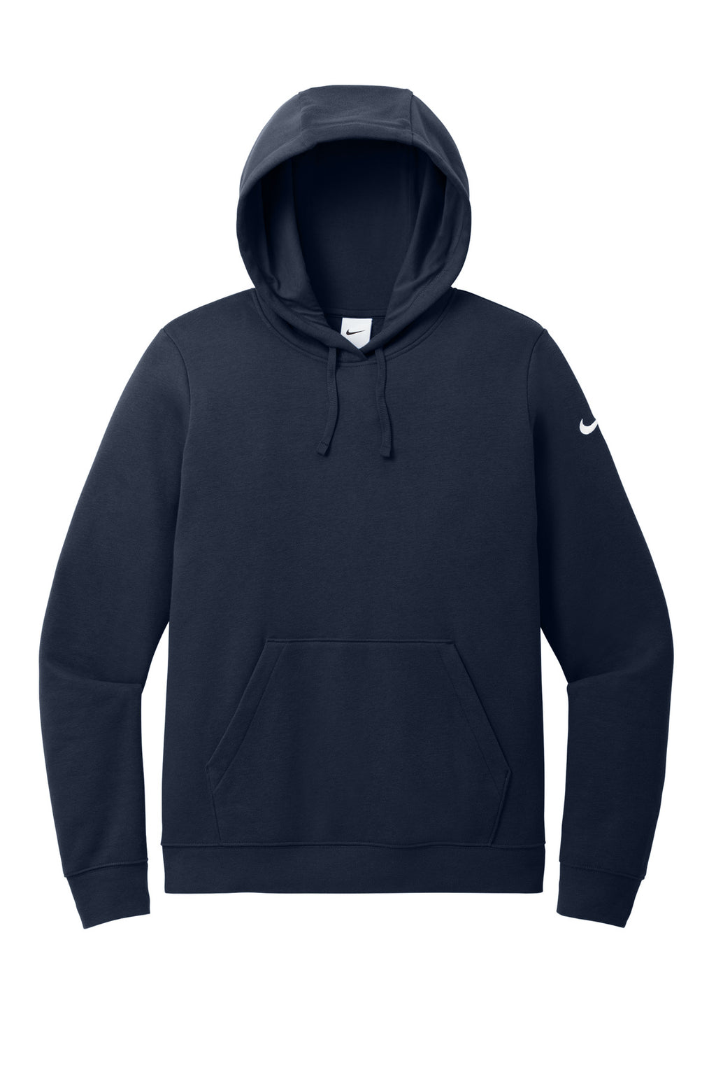 Nike NKFD9889 Nike Women's Club Fleece Sleeve Swoosh Pullover Hoodie