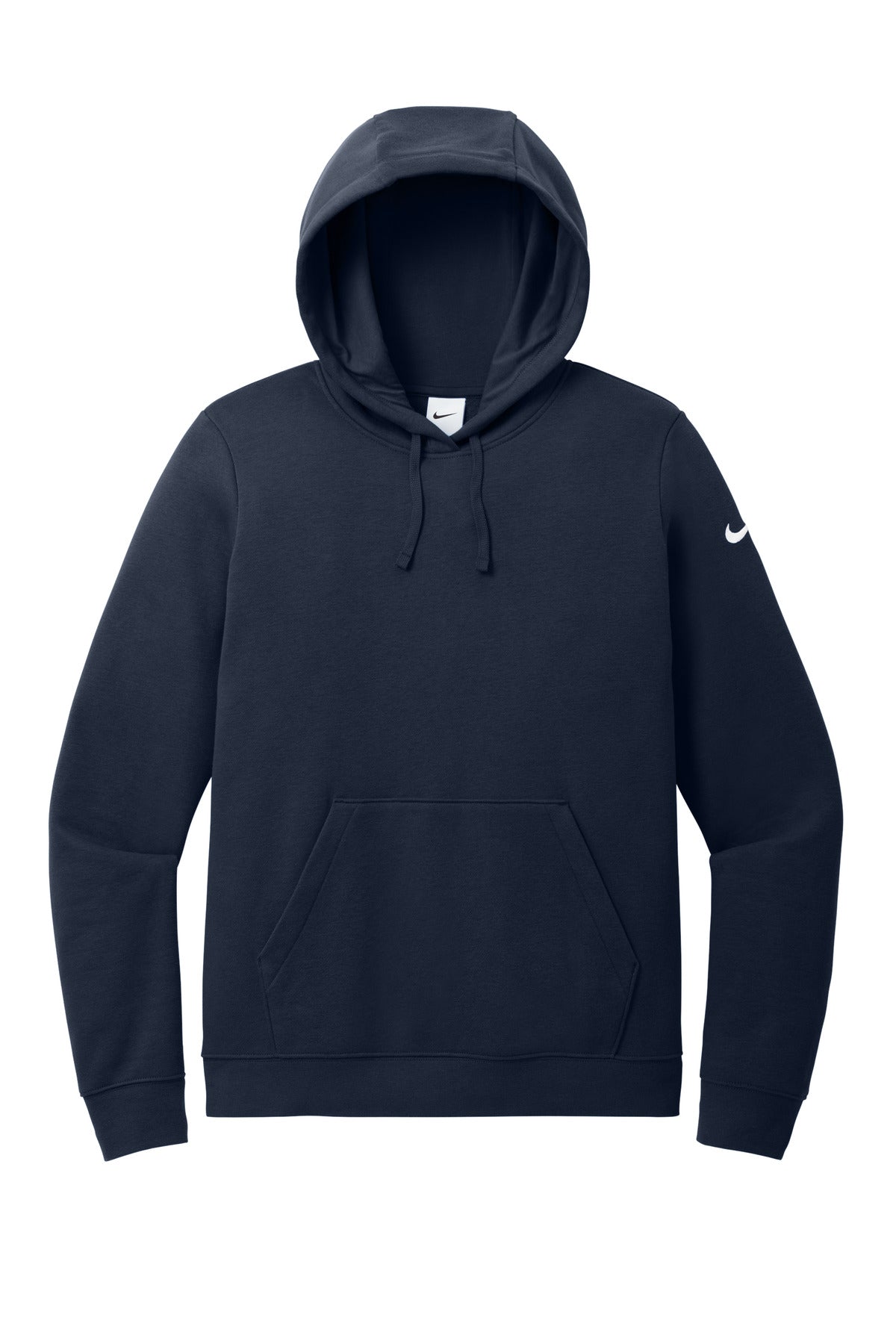 Nike NKFD9889 Nike Women's Club Fleece Sleeve Swoosh Pullover Hoodie