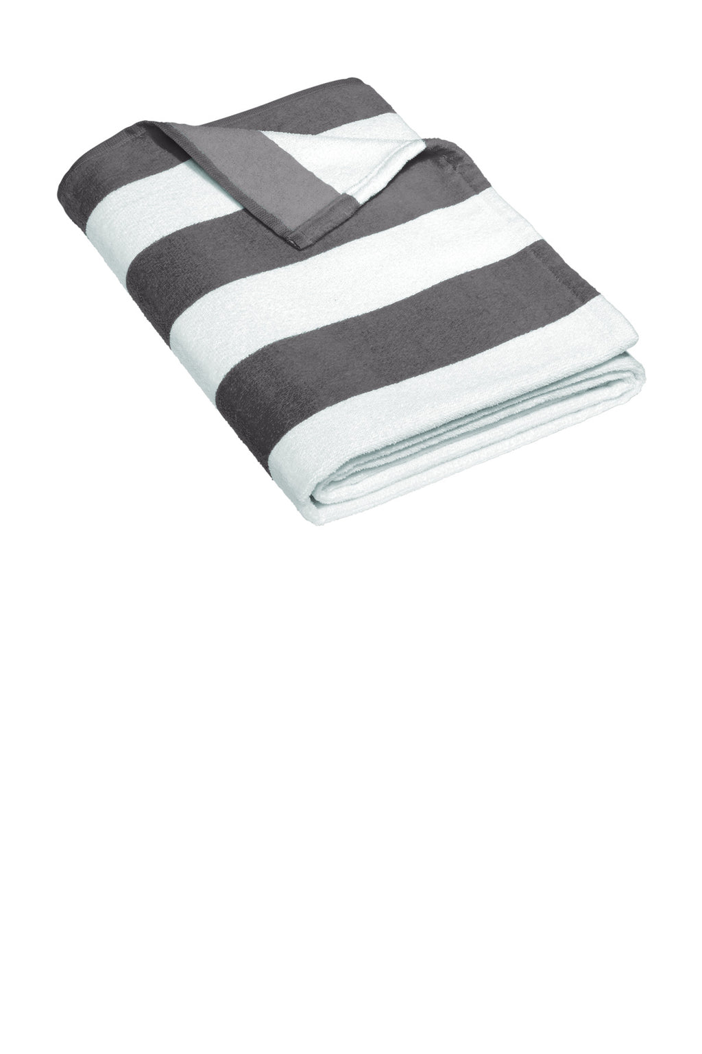 Port Authority PT45 Port Authority  Value Cabana Stripe Beach Towel