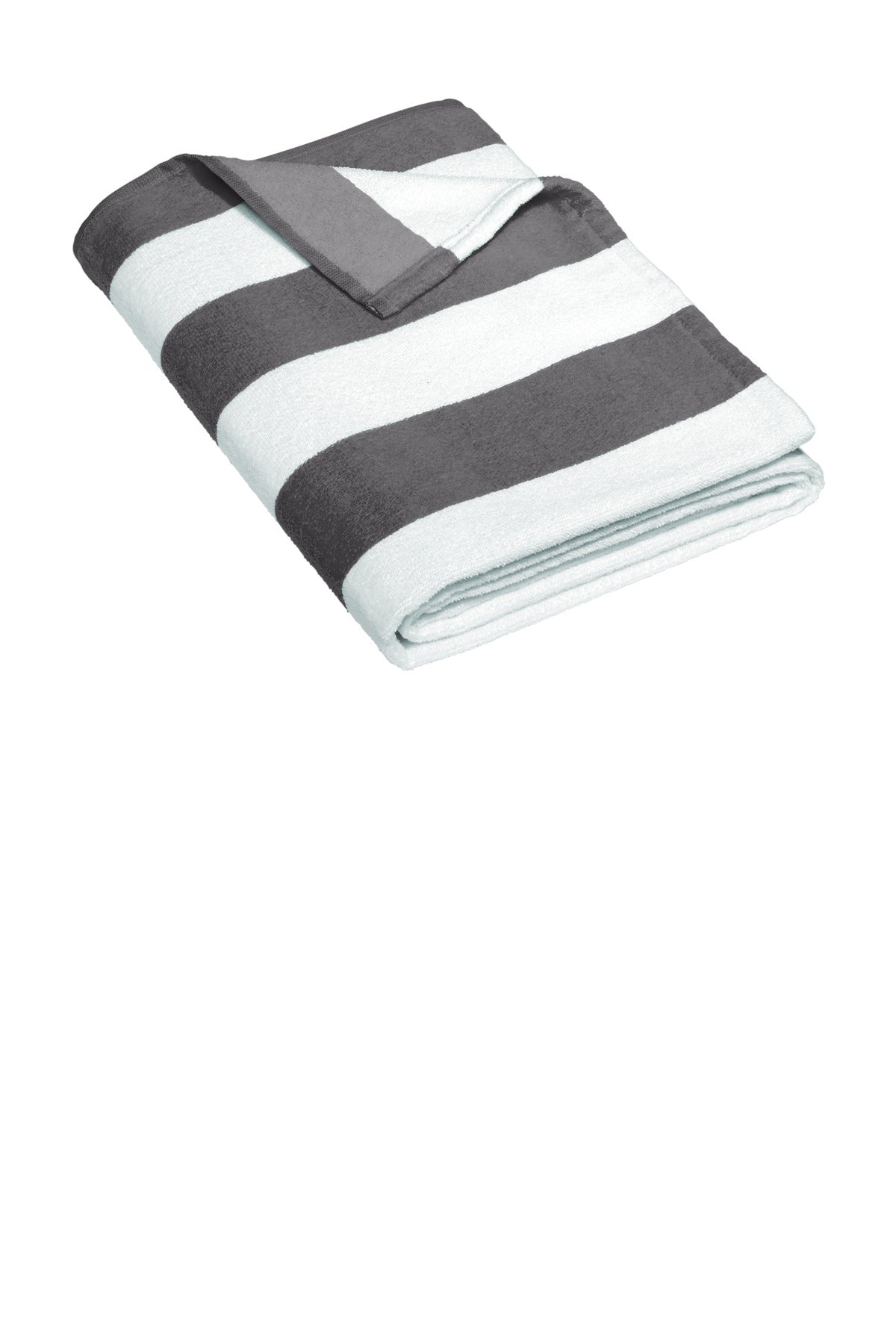 Port Authority PT45 Port Authority  Value Cabana Stripe Beach Towel