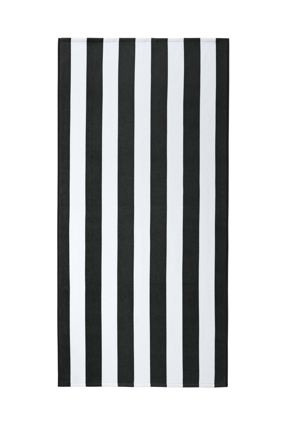 Port Authority PT45 Port Authority  Value Cabana Stripe Beach Towel