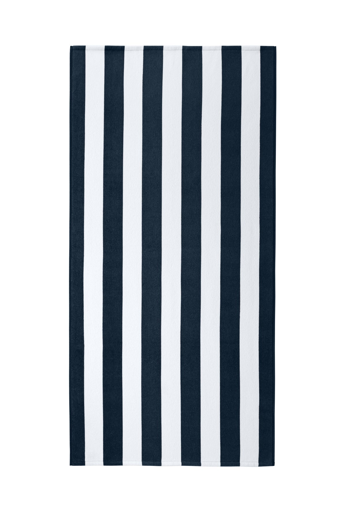 Port Authority PT45 Port Authority  Value Cabana Stripe Beach Towel