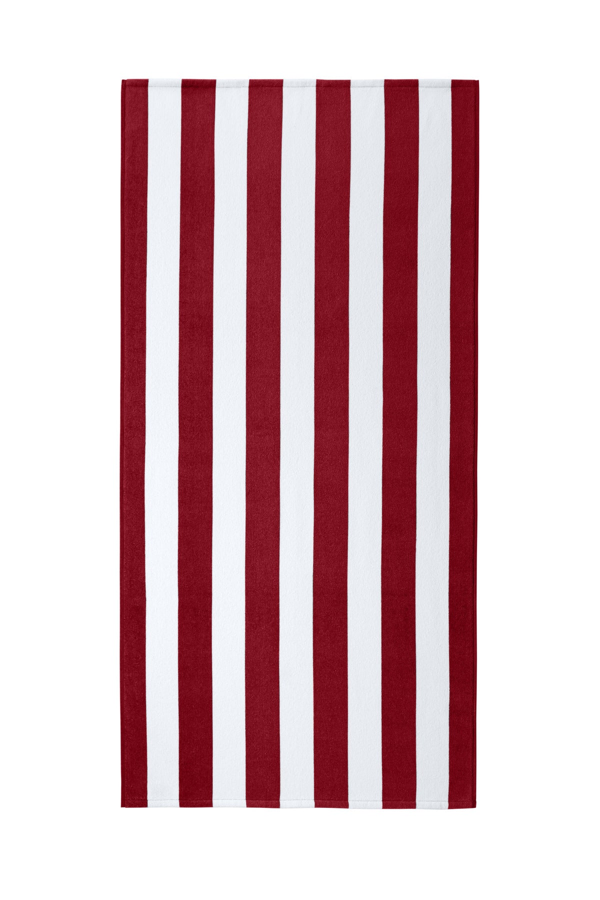 Port Authority PT45 Port Authority  Value Cabana Stripe Beach Towel