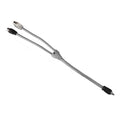 Level 2 RCA 100% OFC Y Connector 1 Male / 2 Female