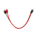 Level 1 RCA 100% Copper OFC Y Connector – 1 Male / 2 Female