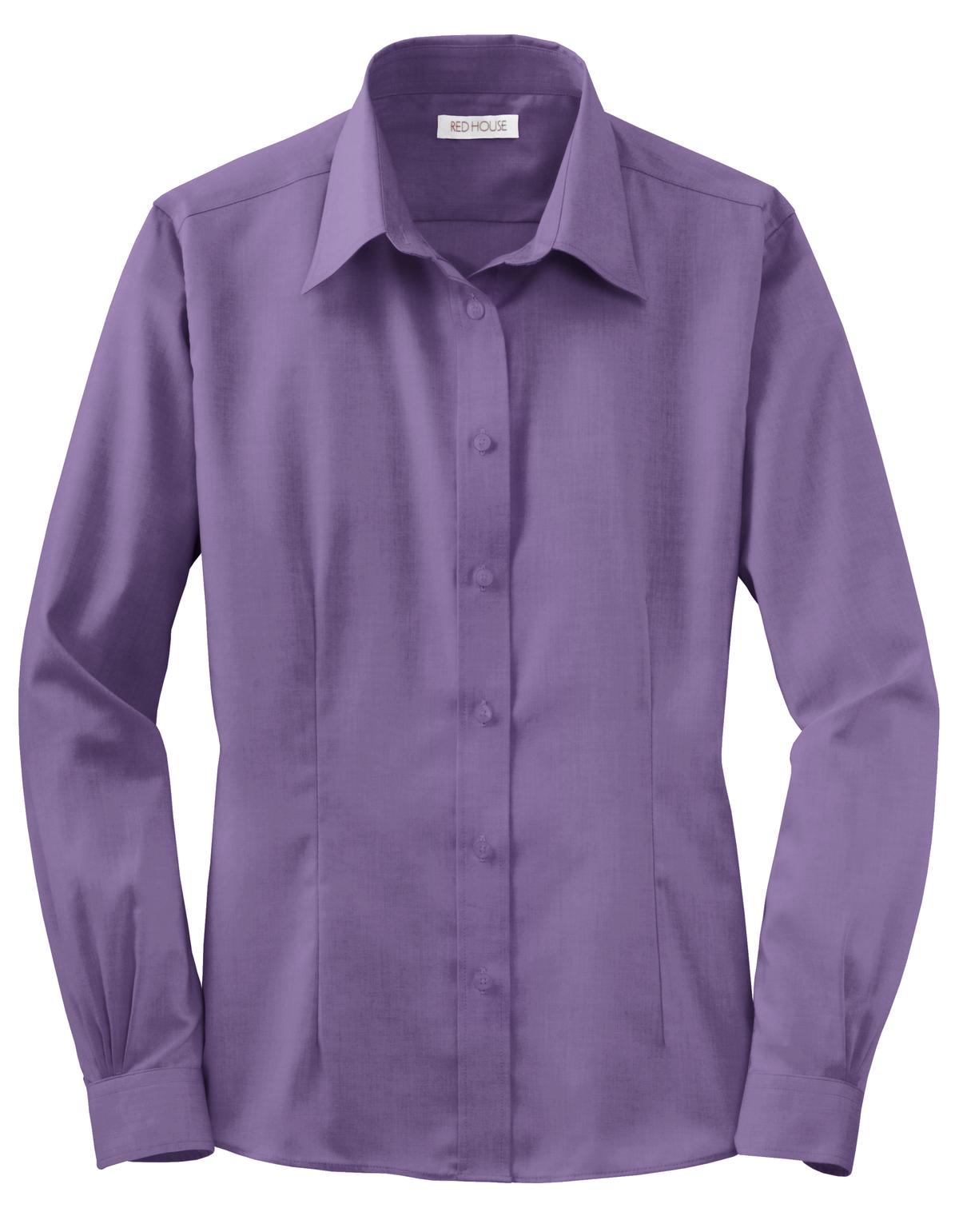 Red House RH25 Ladies Non-Iron Pinpoint Oxford Shirt