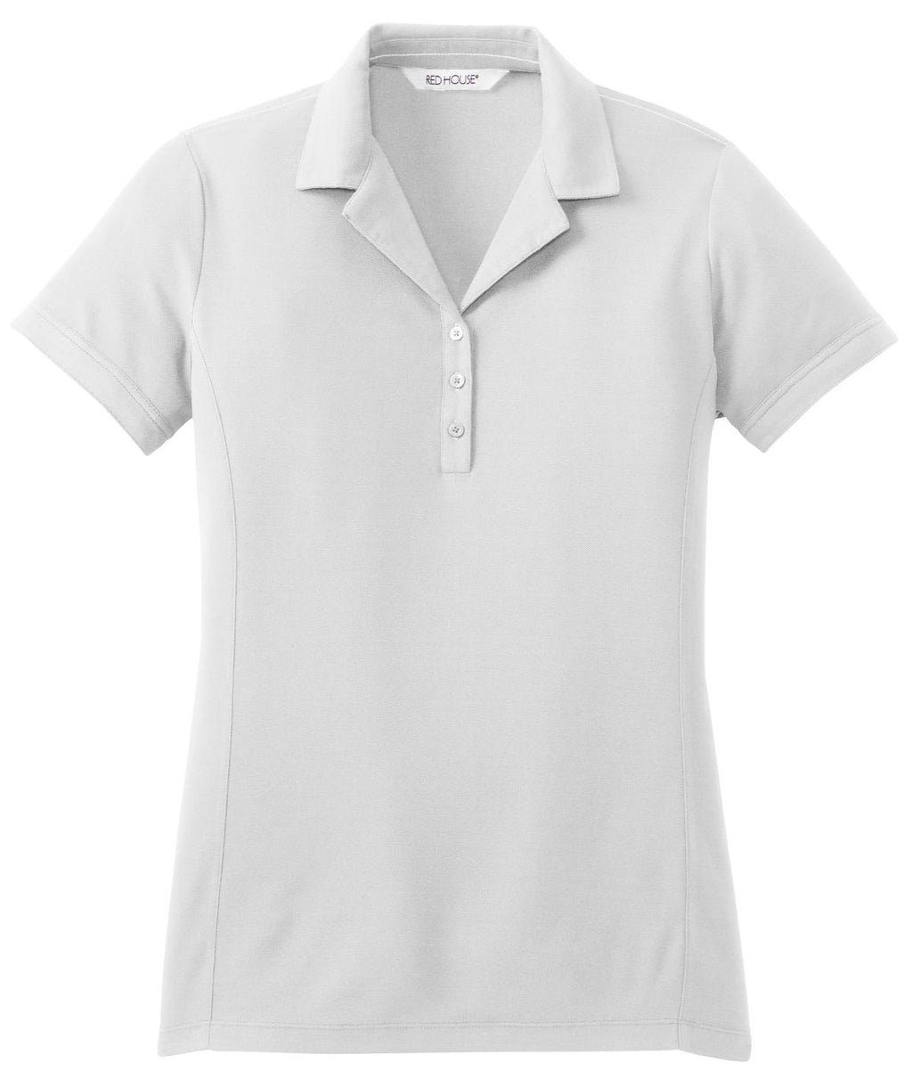 Red House RH50 Ladies Contrast Stitch Performance Pique Polo -
