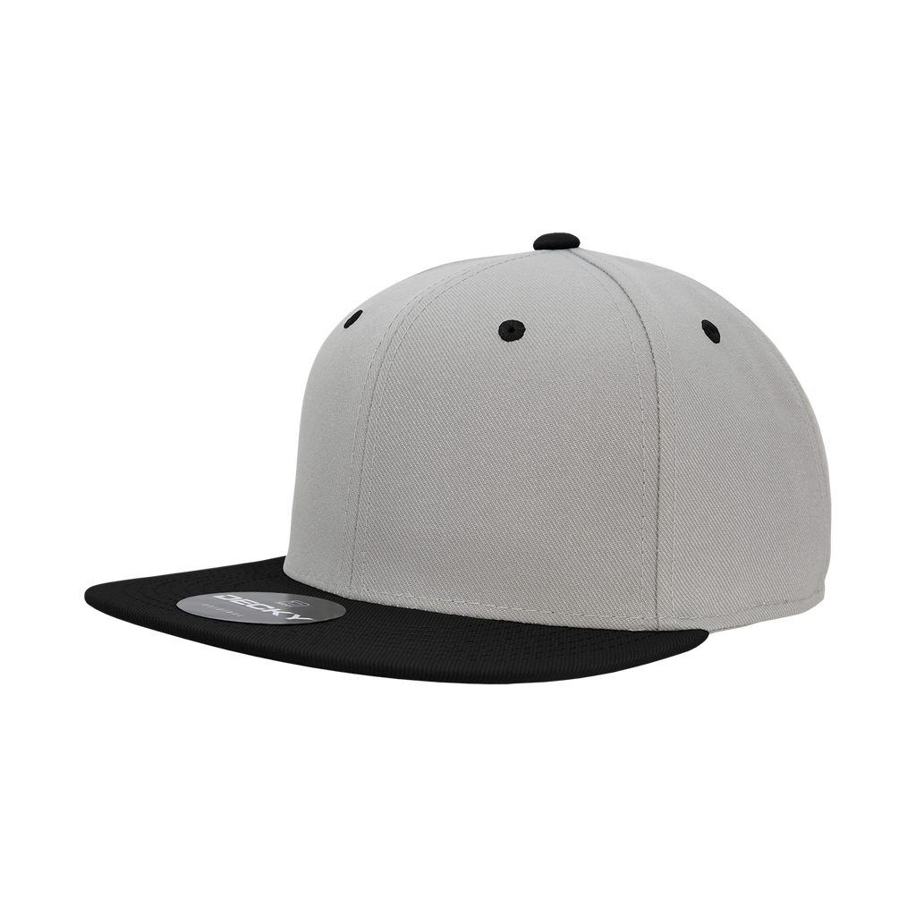 Decky RP1 6 Panel High Profile Structured Acrylic/Polyester Fitted, Aqua