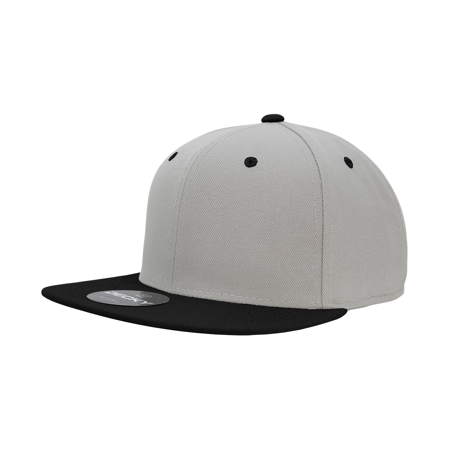 Decky RP1 6 Panel High Profile Structured Acrylic/Polyester Fitted, Aqua