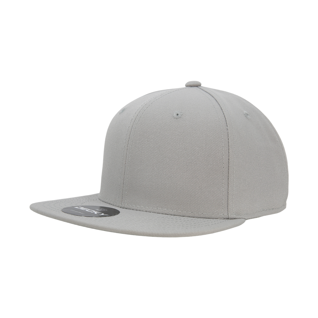 Decky RP1 6 Panel High Profile Structured Acrylic/Polyester Fitted, Aqua