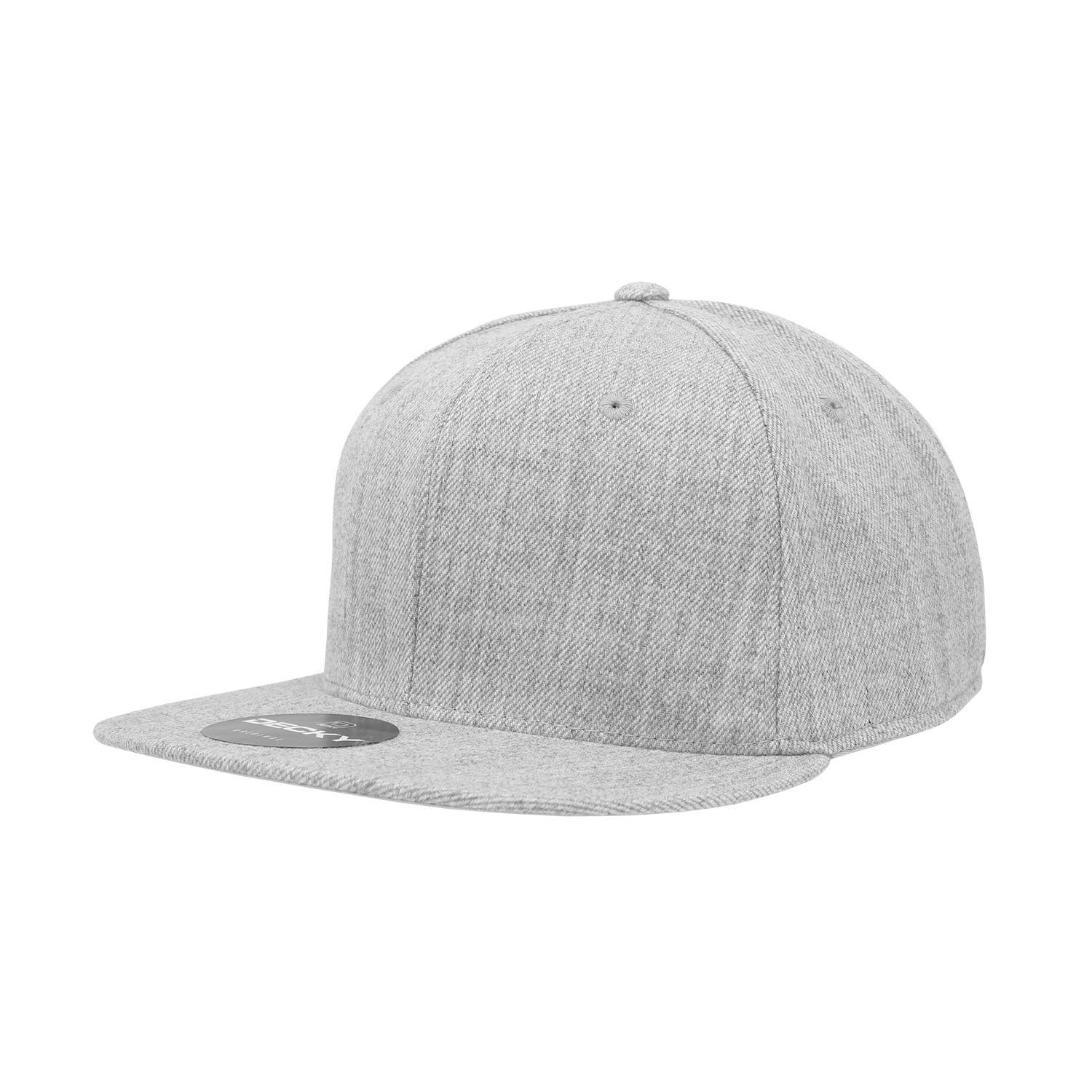 Decky RP1 6 Panel High Profile Structured Acrylic/Polyester Fitted, Aqua