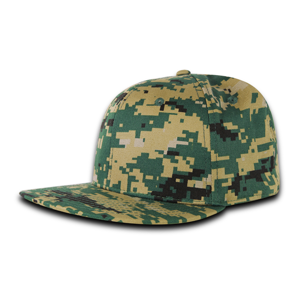 Decky RP1 6 Panel High Profile Structured Acrylic/Polyester Fitted, Aqua
