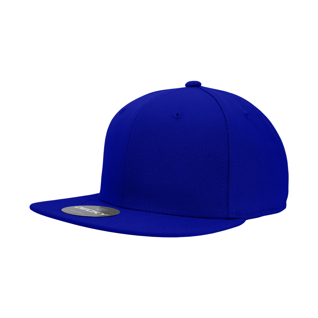 Decky RP1 6 Panel High Profile Structured Acrylic/Polyester Fitted, Aqua