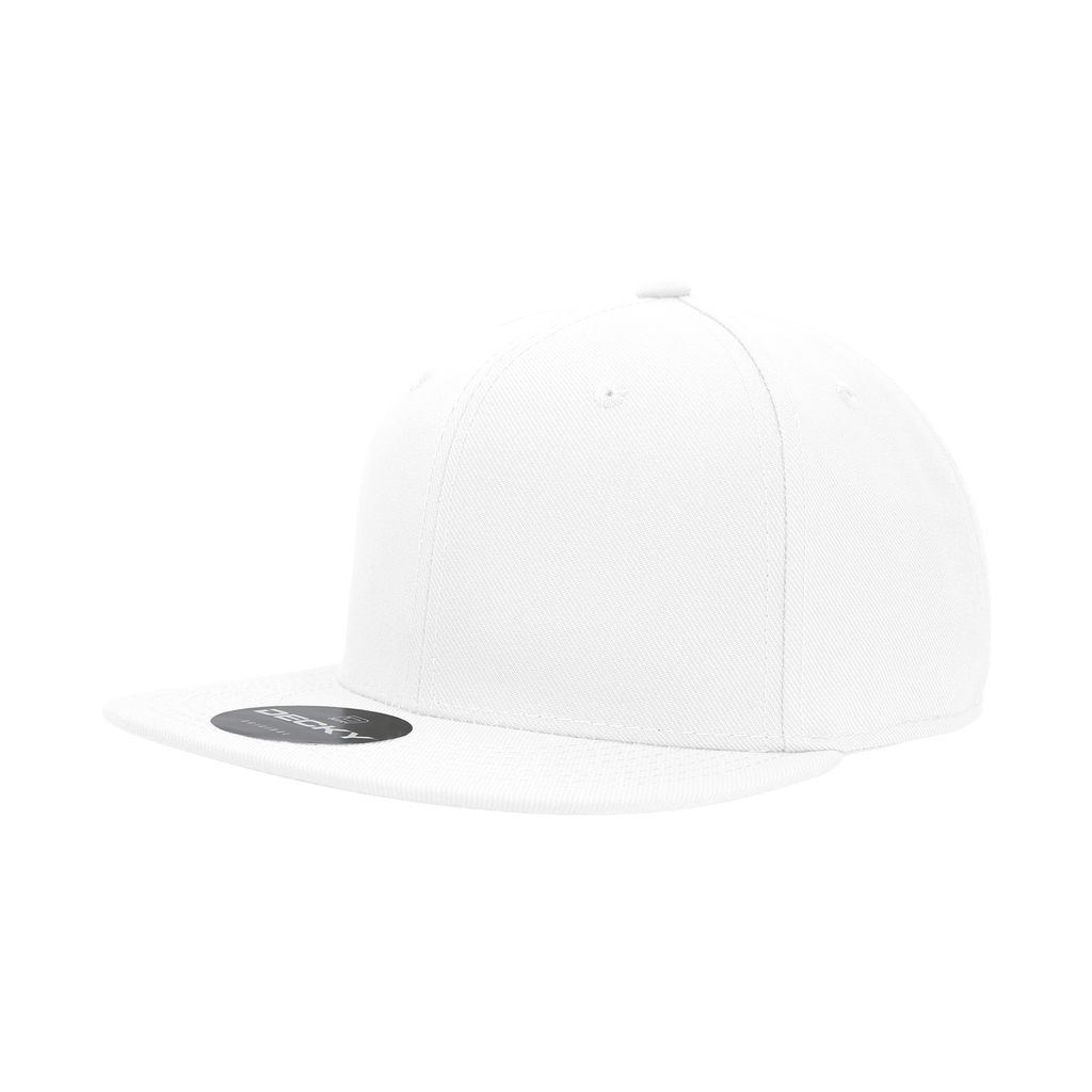 Decky RP1 6 Panel High Profile Structured Acrylic/Polyester Fitted, Aqua
