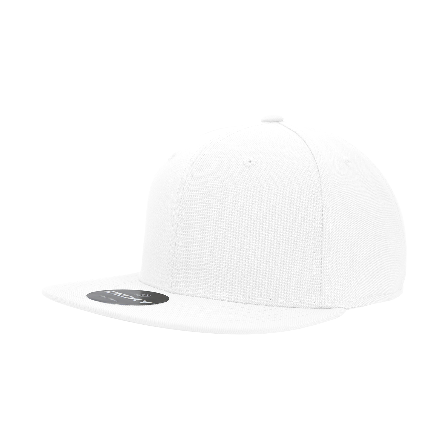 Decky RP1 6 Panel High Profile Structured Acrylic/Polyester Fitted, Aqua