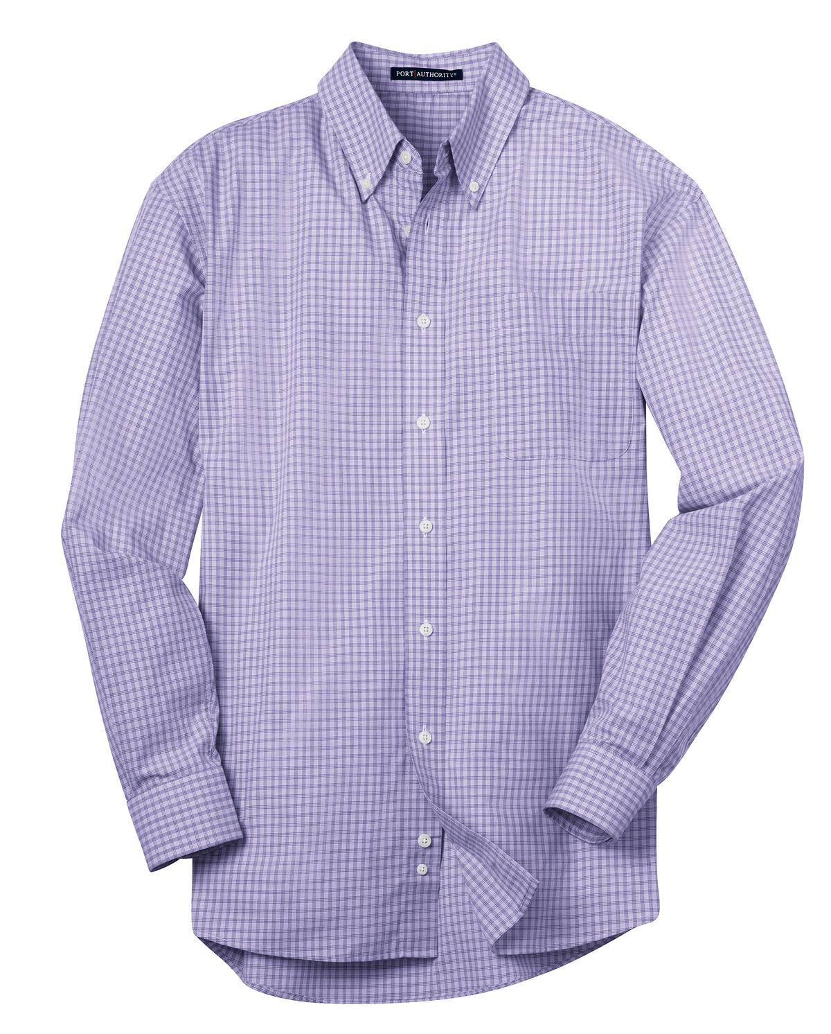 Port Authority S639 Port Authority Plaid Pattern Easy Care Shirt