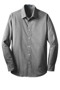 Port Authority S647 DISCONTINUED Port Authority Fine Stripe Stretch Poplin Shirt