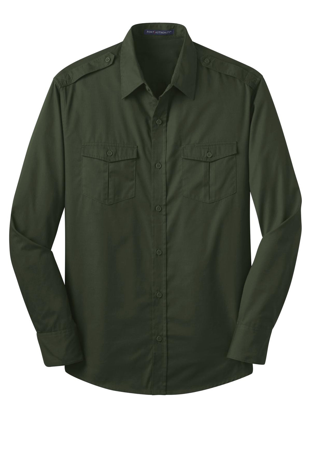 Port Authority S649 Release Roll Sleeve Twill Shirt