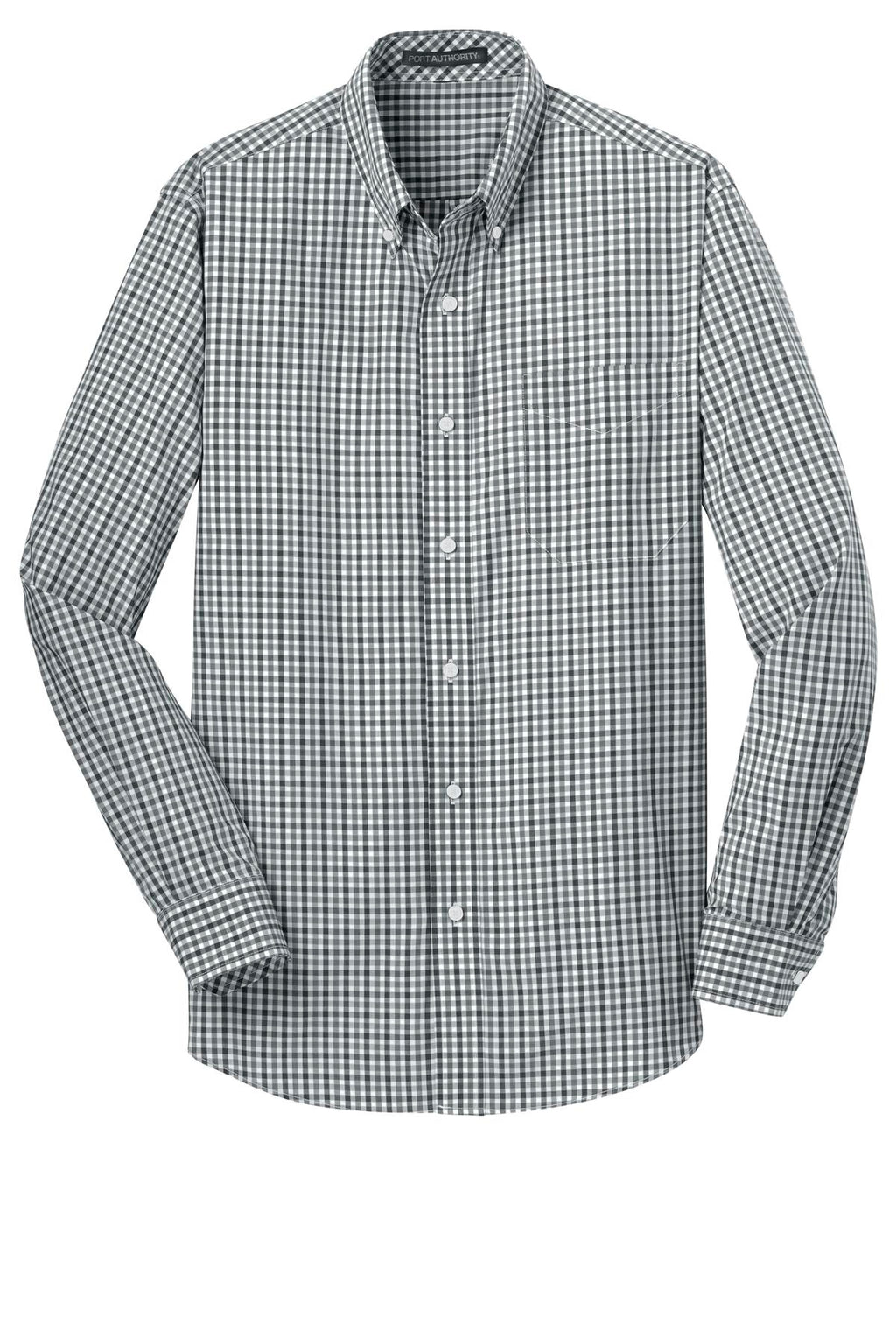 Port Authority S654 DISCONTINUED Port Authority Long Sleeve Gingham Easy Care Shirt