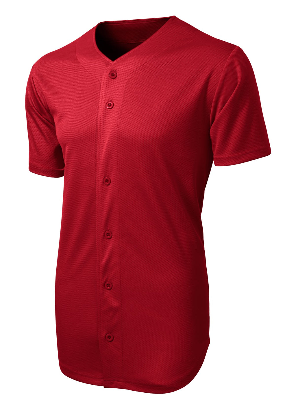 Sport-Tek ST220 Tek PosiCharge Tough Mesh Full-Button Jersey