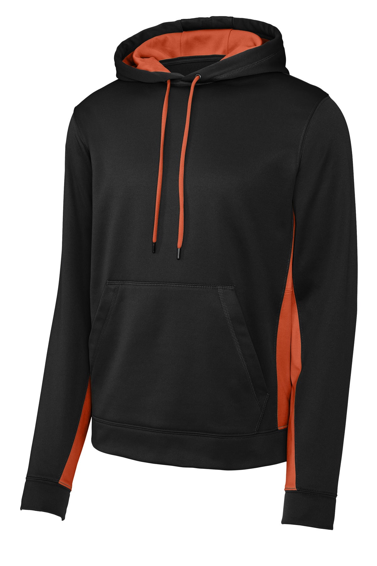 Sport-Tek ST235 Tek Sport-Wick Fleece Colorblock Hooded Pullover