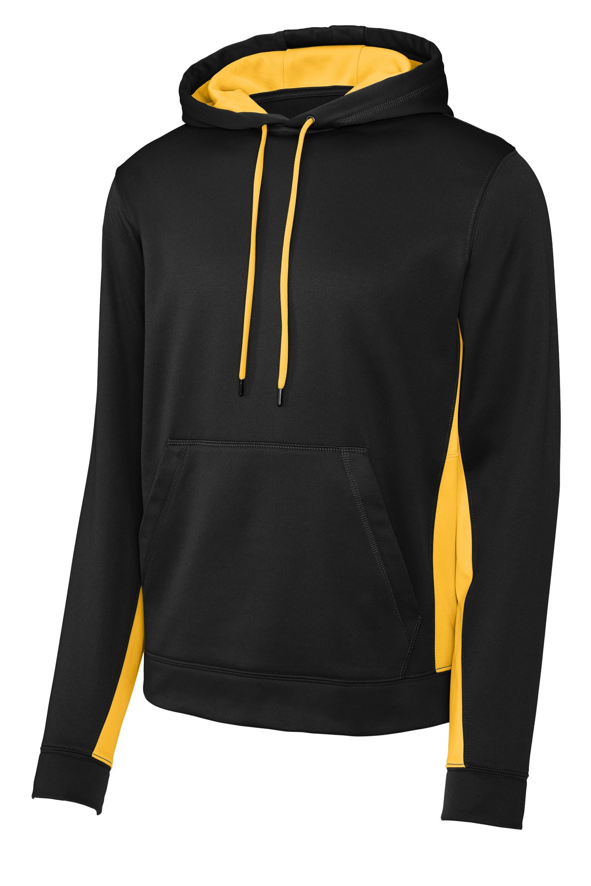 Sport-Tek ST235 Tek Sport-Wick Fleece Colorblock Hooded Pullover