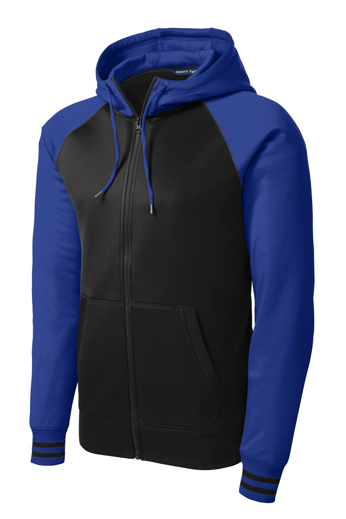 Sport-Tek ST236 Tek Sport-Wick Varsity Fleece Full-Zip Hooded Jacket