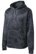 Sport-Tek ST240 Tek Sport-Wick CamoHex Fleece Hooded Pullover