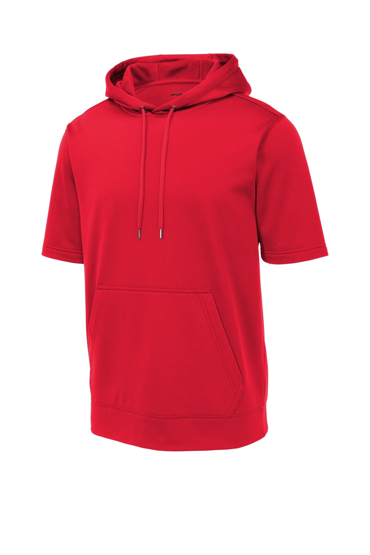 Sport-Tek ST251 Tek  Sport-Wick  Fleece Short Sleeve Hooded Pullover