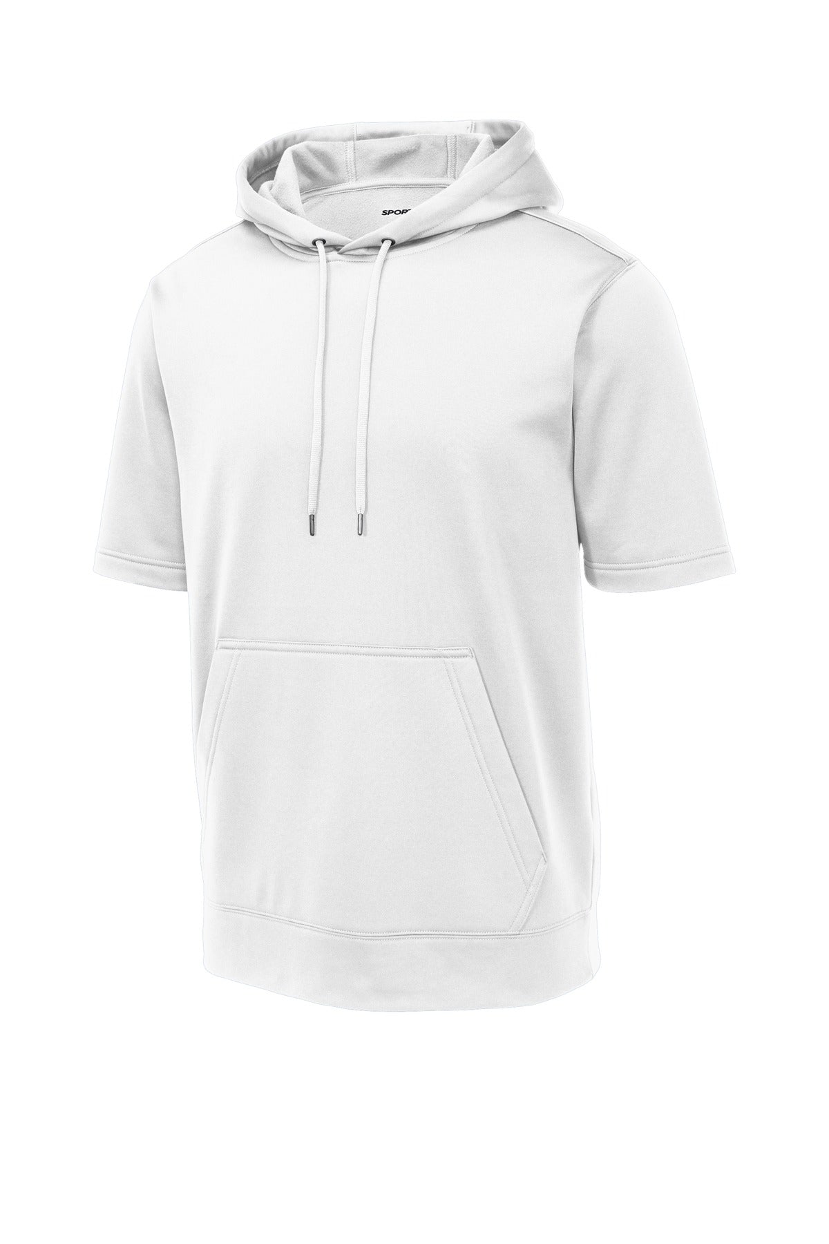 Sport-Tek ST251 Tek  Sport-Wick  Fleece Short Sleeve Hooded Pullover