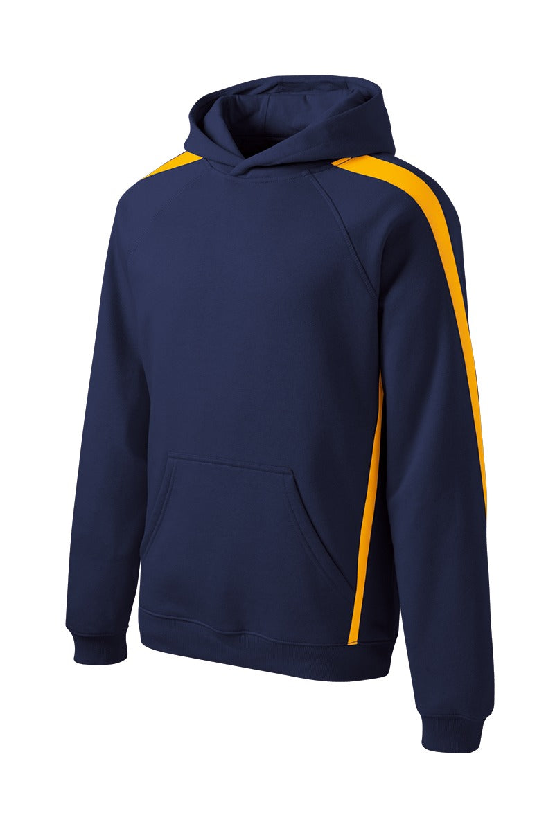 Sport-Tek ST265 Tek Sleeve Stripe Pullover Hooded Sweatshirt