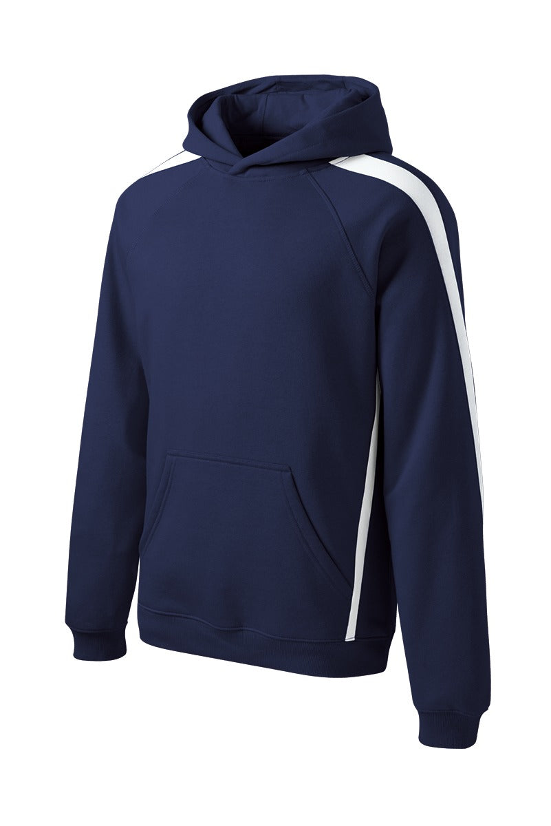 Sport-Tek ST265 Tek Sleeve Stripe Pullover Hooded Sweatshirt