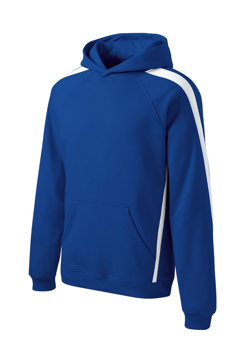 Sport-Tek ST265 Tek Sleeve Stripe Pullover Hooded Sweatshirt