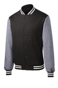 Sport-Tek ST270 Tek Fleece Letterman Jacket